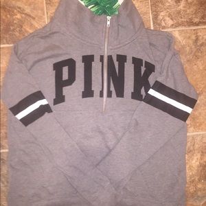 VS Pink Tropical Crew